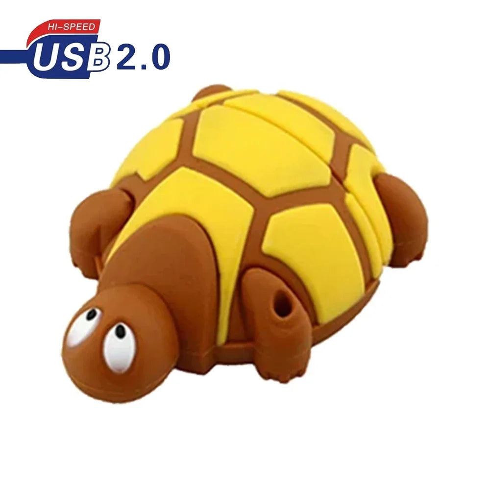 Cute Animal USB Flash Drive Turtle Fish Dolphin 4GB–128GB Novelty USB Flash Drive PRIMED 8 GB Style9
