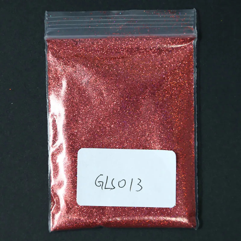 Holographic Nail Glitter Powder 10g – Silver & Gold Laser