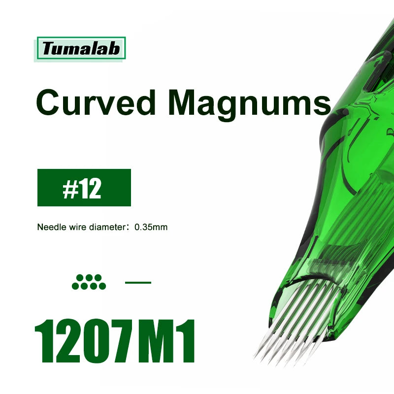 TUMAlab Tattoo Cartridge Needles – Sterilized 50+ Configs