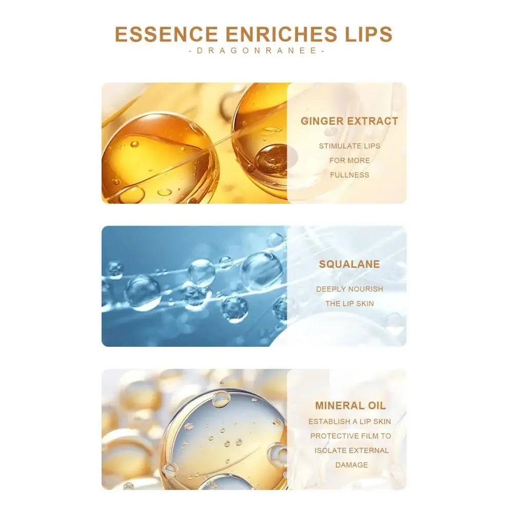Dragon Ranee Lip Plumper Oil – Hydrating Volumizing Gloss Lip Plumper Oil PRIMED