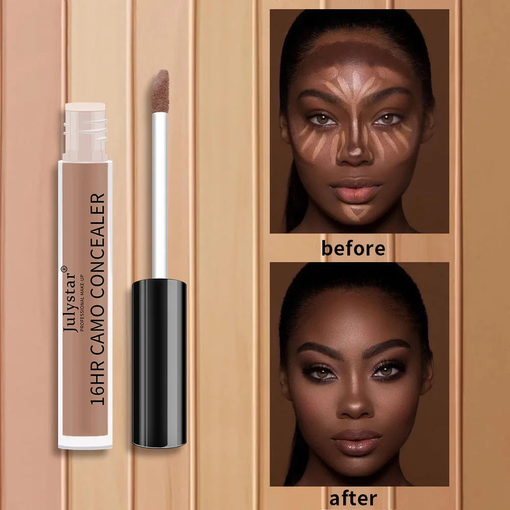 Julystar 16HR Camo Liquid Concealer | Full Coverage, All Skin