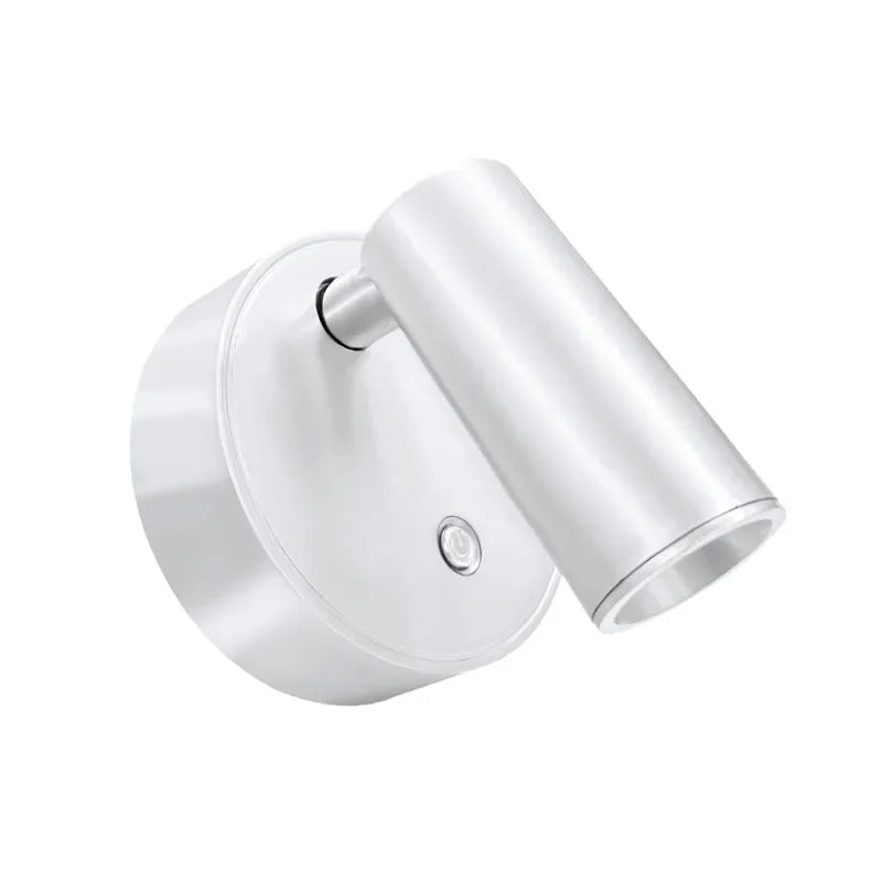 USB Rechargeable Magnetic LED Wall Lamp – Dimmable Touch Switch LED Wall Lamp PRIMED White