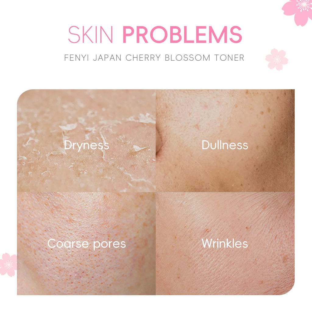 LAIKOU Cherry Blossom Facial Toner 100ml – Hydrating & Oil Control Facial Toner PRIMED