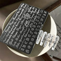 Gothic Alphabet Nail Stamping Template | Old English Script Nail Stamping Template PRIMED TL-UYIKE YWYS