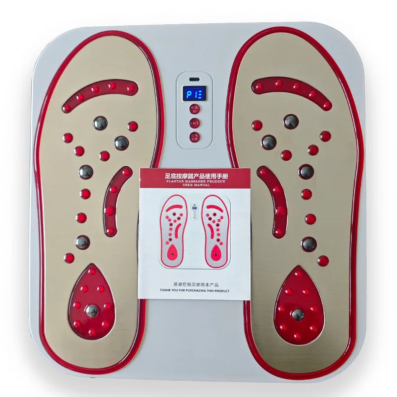 YUKUI Electric Foot Massage Pad – 8 Modes & 20 Levels
