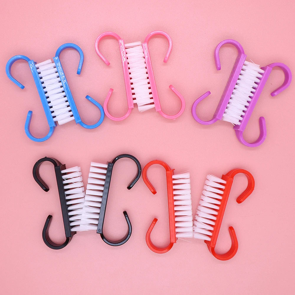JEARLYU 12-Pack Nail Cleaning Brush Set – Salon Grade Manicure