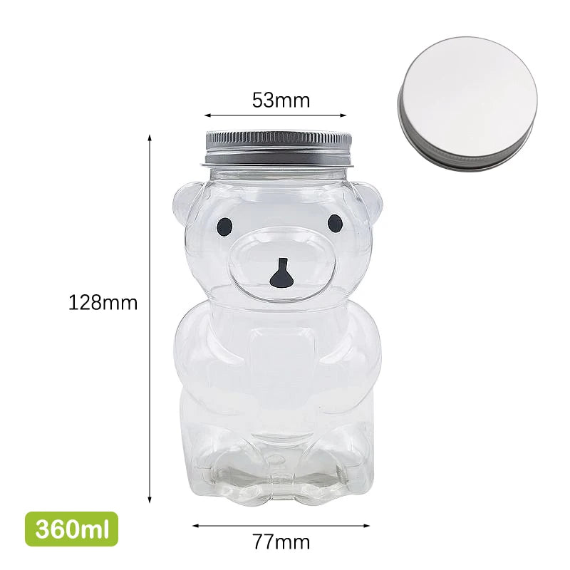 Transparent PET Juice Bottle Sealed Cap 350ml 500ml | Cold Drinks
