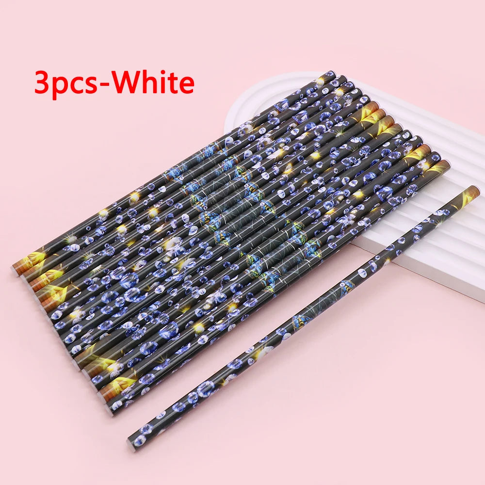 Nail Art Dotting Pen & Rhinestone Picker Wax Pencil – 3–50 Pcs