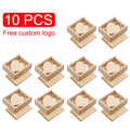 10-Pack Wooden Heart USB Flash Drives 16–128GB Custom Logo USB Flash Drive PRIMED 4GB maple-box