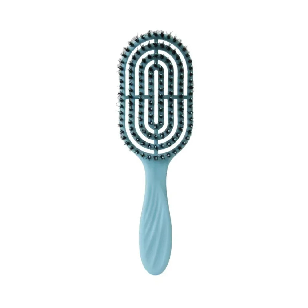 Wide-Tooth Scalp Massage Comb – Detangling Anti-Static Hair Brush