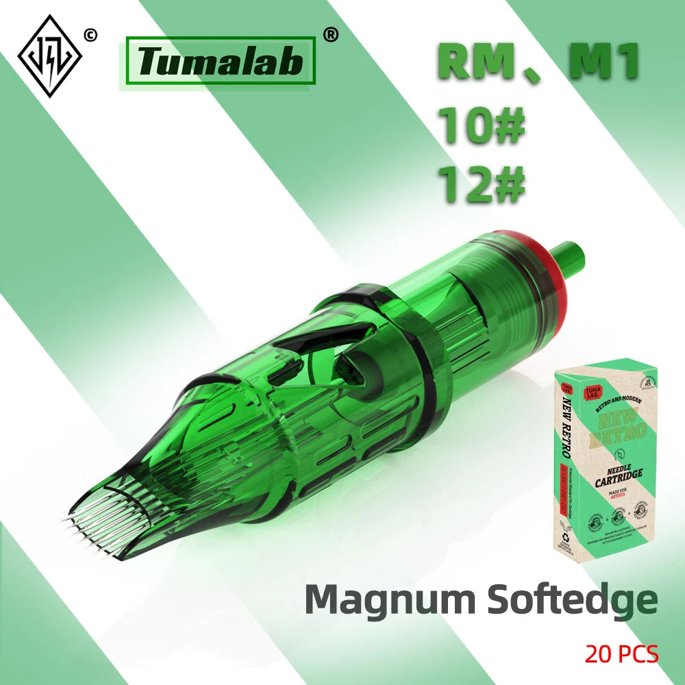 TUMAlab Tattoo Cartridge Needles – Sterilized 50+ Configs