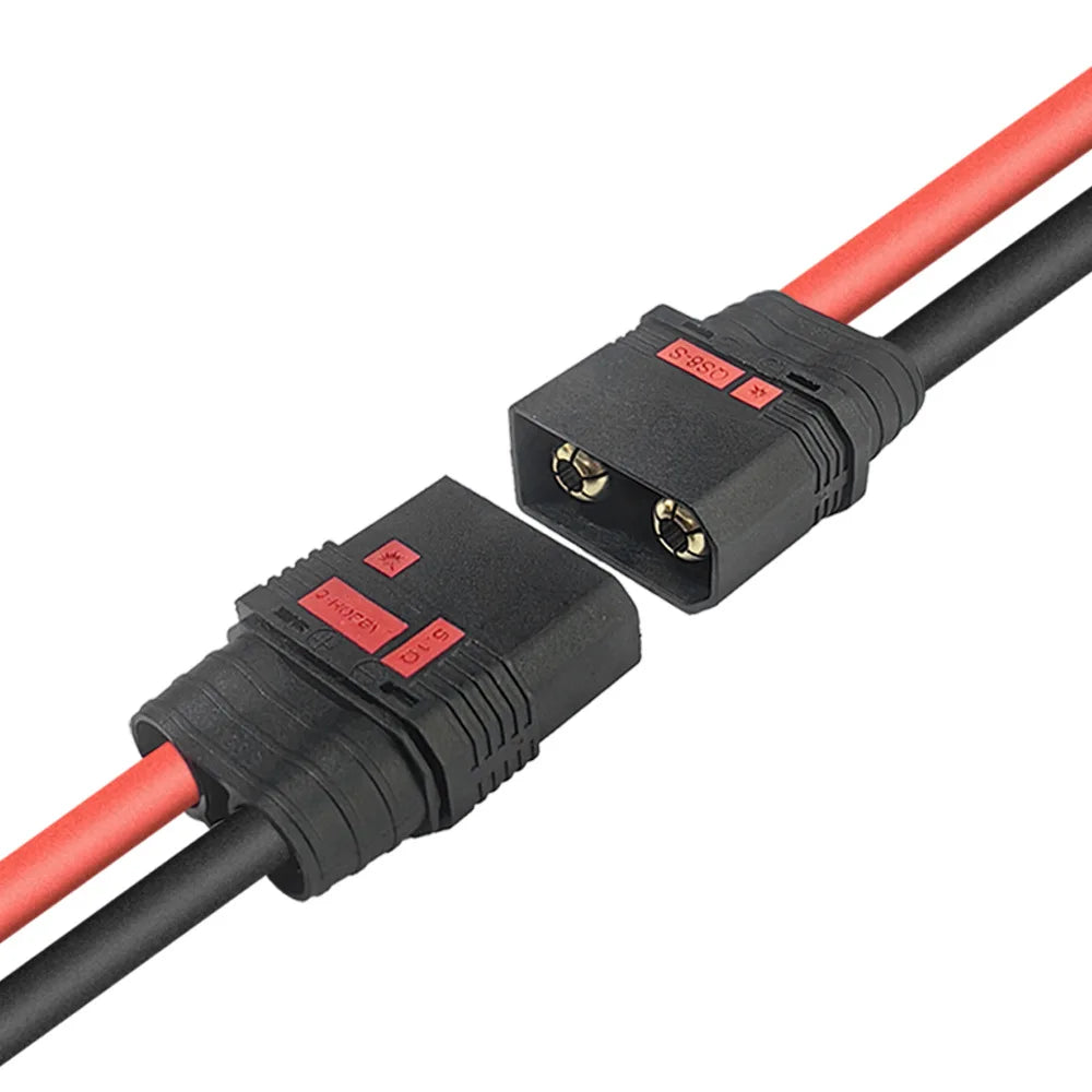 QS8-S 110A Spark-Proof FPV Connector – Gold-Plated Copper Battery Connector PRIMED China Mainland