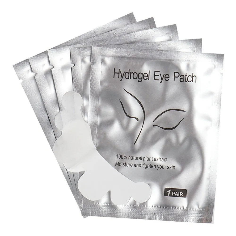50 Pairs Hydrogel Under Eye Pads – Cloud Shape Lash Patches Lash Extension Pads PRIMED 50PCS-Girl