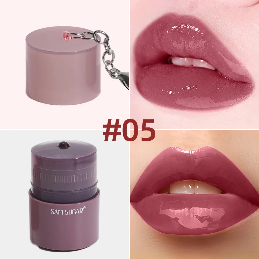 SAM SUGAR Rotating Honey Lip Gloss – Waterproof & Moisturizing