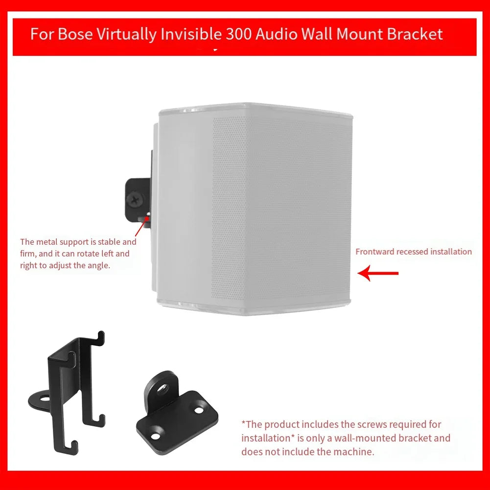 Wall Mount Bracket for Bose Virtually Invisible 300 Speaker