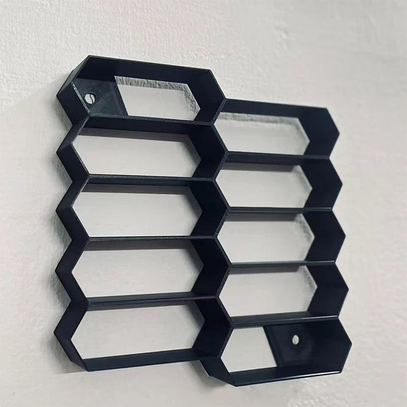 10-Grid 3D Printed Car Model Display Rack | Storage Holder