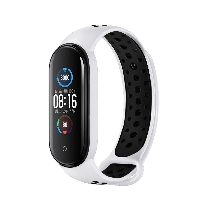 Silicone Strap for Xiaomi Mi Band 3 4 5 6 7 – Sport Band