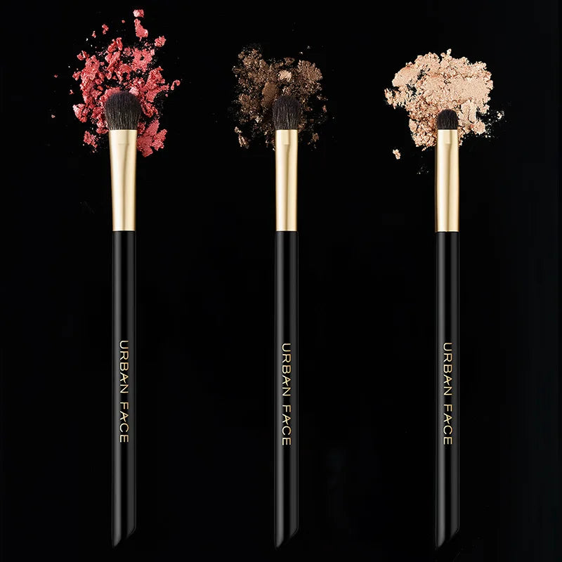 4-Piece Goat Hair Eyeshadow Brush Set – Blend & Shade