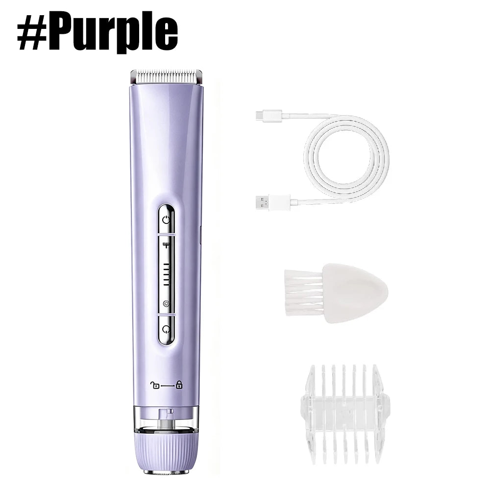 Women's 2-in-1 Electric Bikini Trimmer – IPX7 Rechargeable
