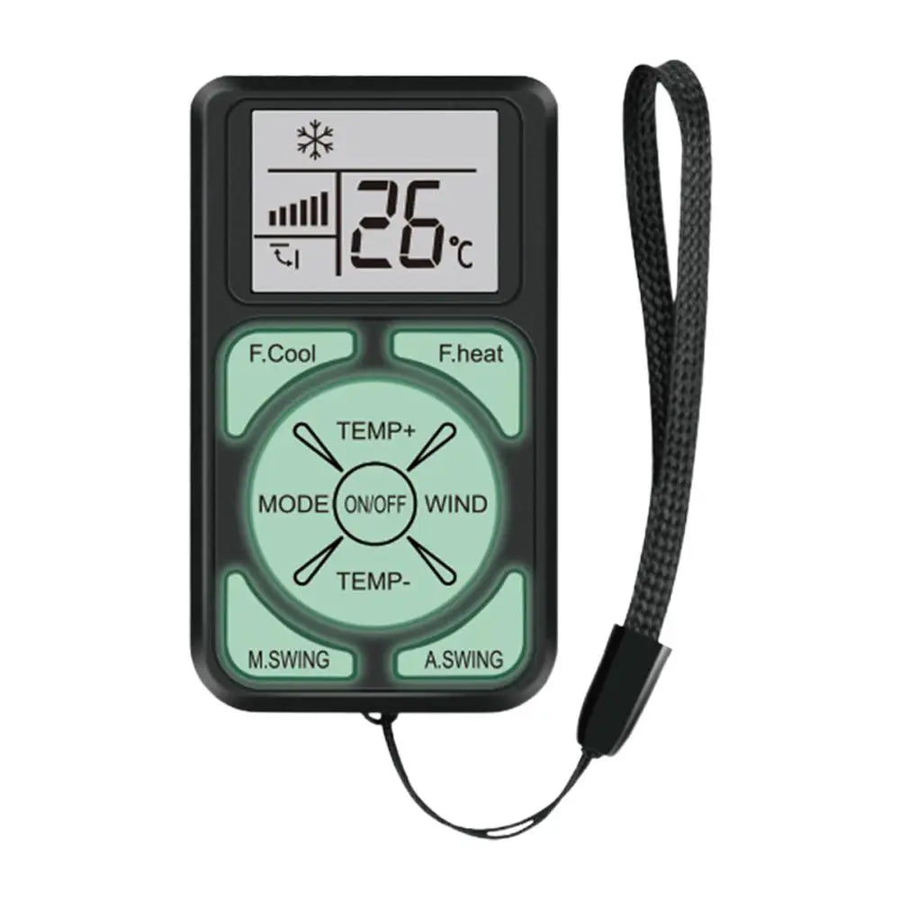 Universal AC Remote Control Q58 LCD 1000-in-1 IR Transmitter