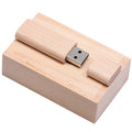 Wooden USB Flash Drive 8–64GB | Bamboo Maple Memory Stick Wooden USB Flash Drive PRIMED maple with box 64 GB