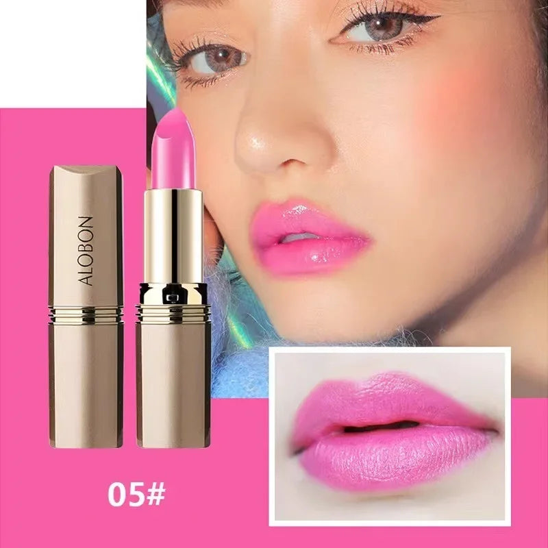 10-Color Matte Velvet Lipstick – Waterproof 24H Long-Lasting