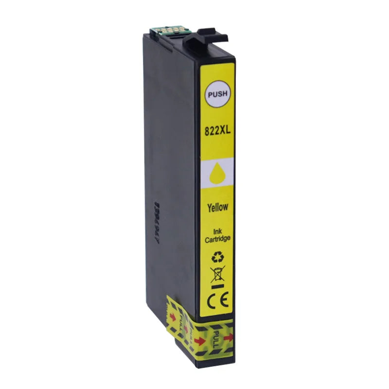 822XL Ink Cartridges for Epson WF-3820 WF-4820 WF-4830 4-Pack Ink Cartridge Set PRIMED