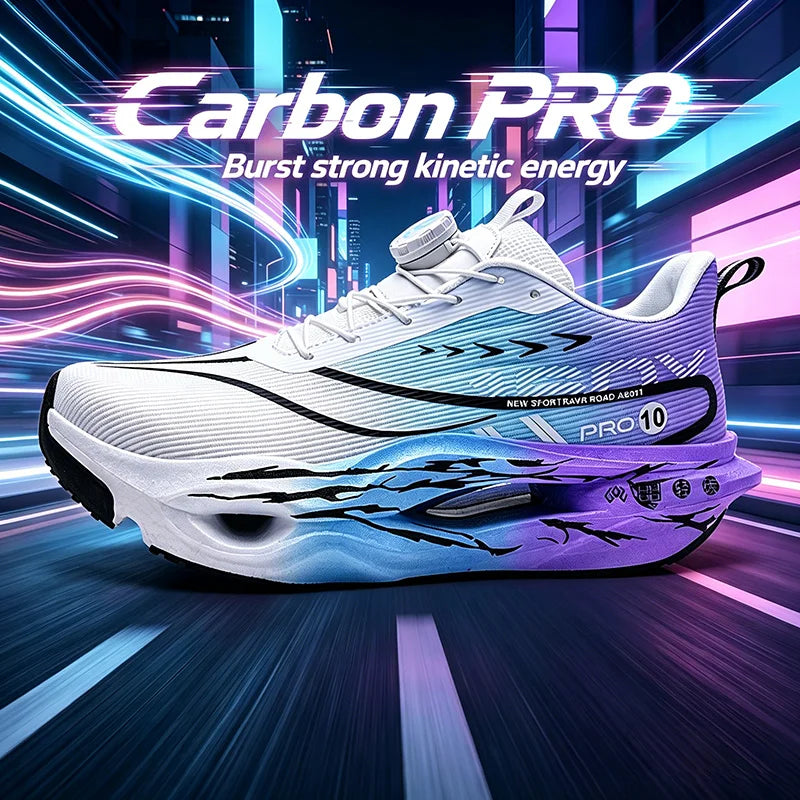 LETCOMFIT Carbon Plate Racing Shoes Men & Women Carbon Plate Running Shoes PRIMED