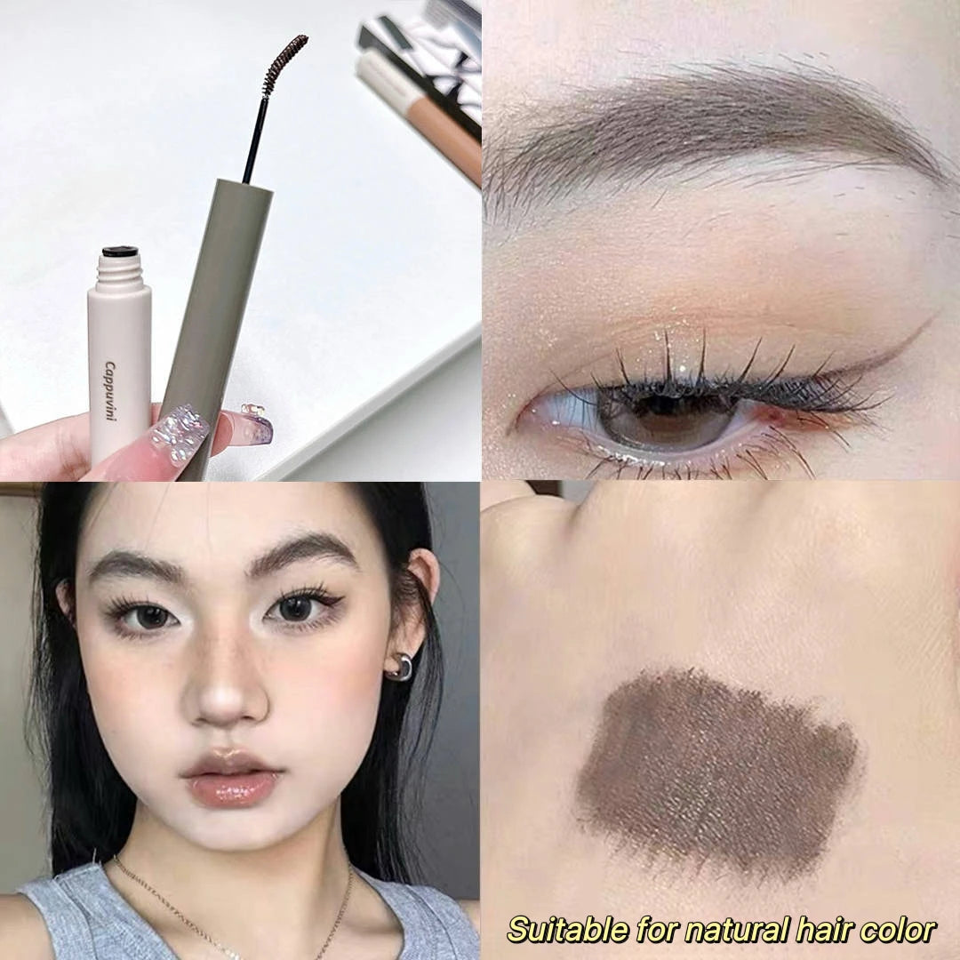 Waterproof Eyebrow Tint Gel Cream – Natural Grey & Brown