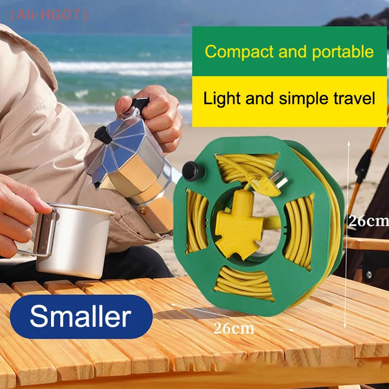 Portable Plastic Cable Winding Reel | Wire Storage Organizer Cable Winding Reel PRIMED