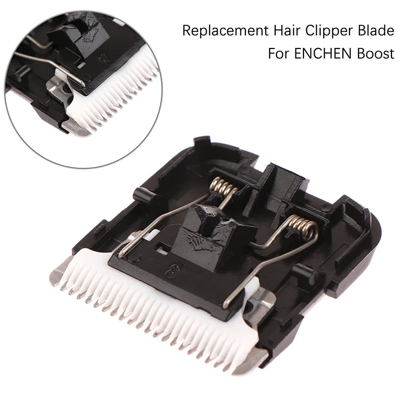 Ceramic Replacement Blade for Enchen Boost Hair Clipper – Black