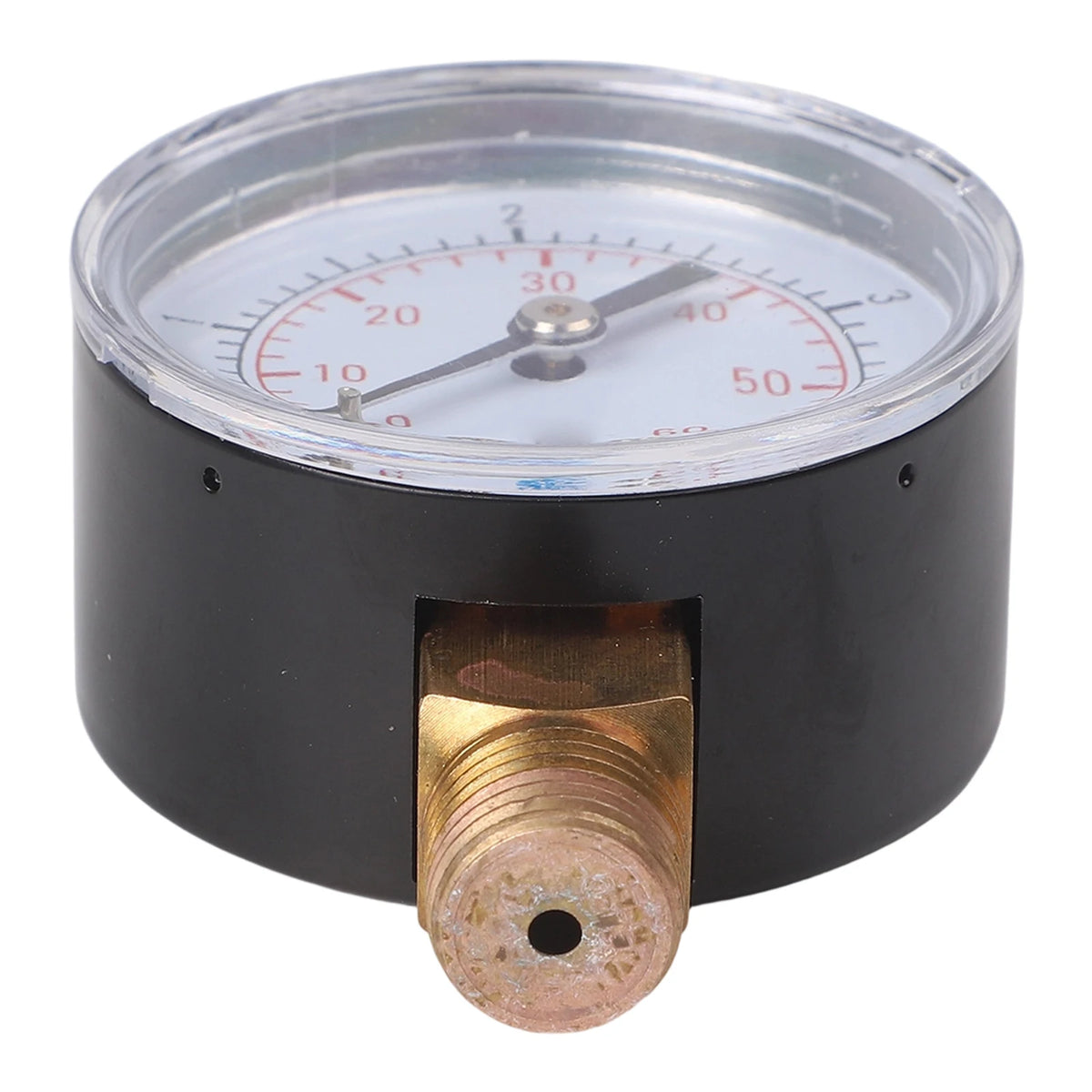 TS-50 Metal Pressure Gauge 0–4 Bar 1/4" NPT Radial HVAC