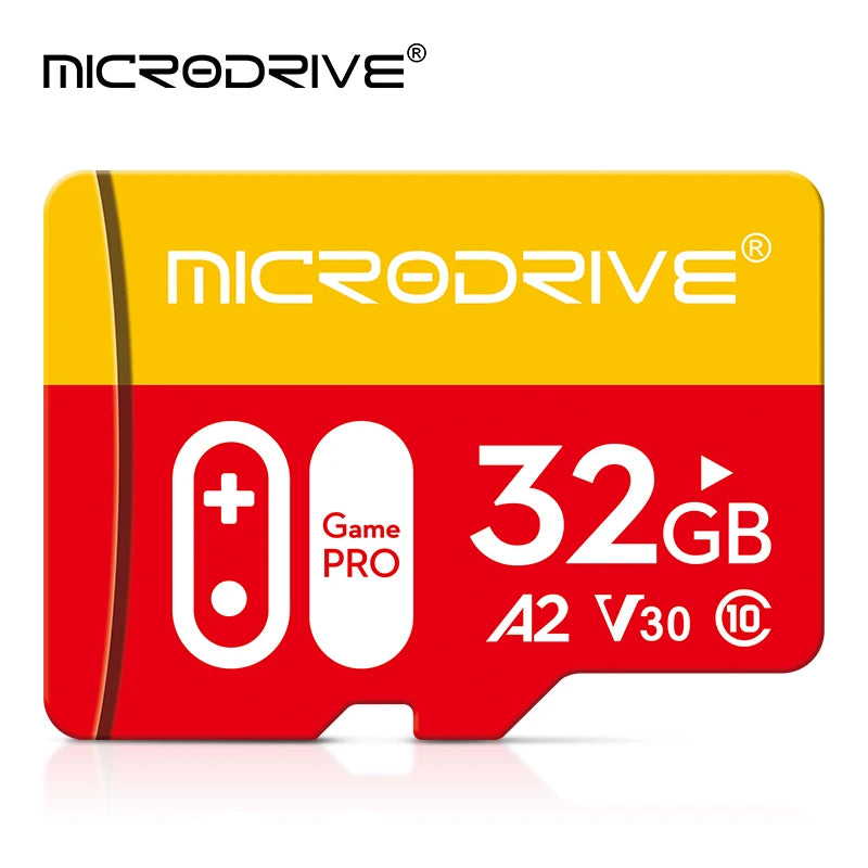 MicroDrive Micro SD Card Class 10 U3 V30 A2 – 16GB to 256GB Flash Memory Card PRIMED 32GB 1