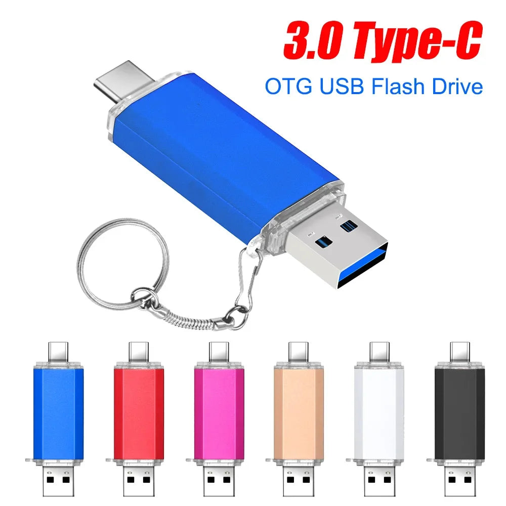 USB 3.0 Flash Drive 128GB Metal Pen Drive – PC, Laptop & Car USB Flash Drive PRIMED