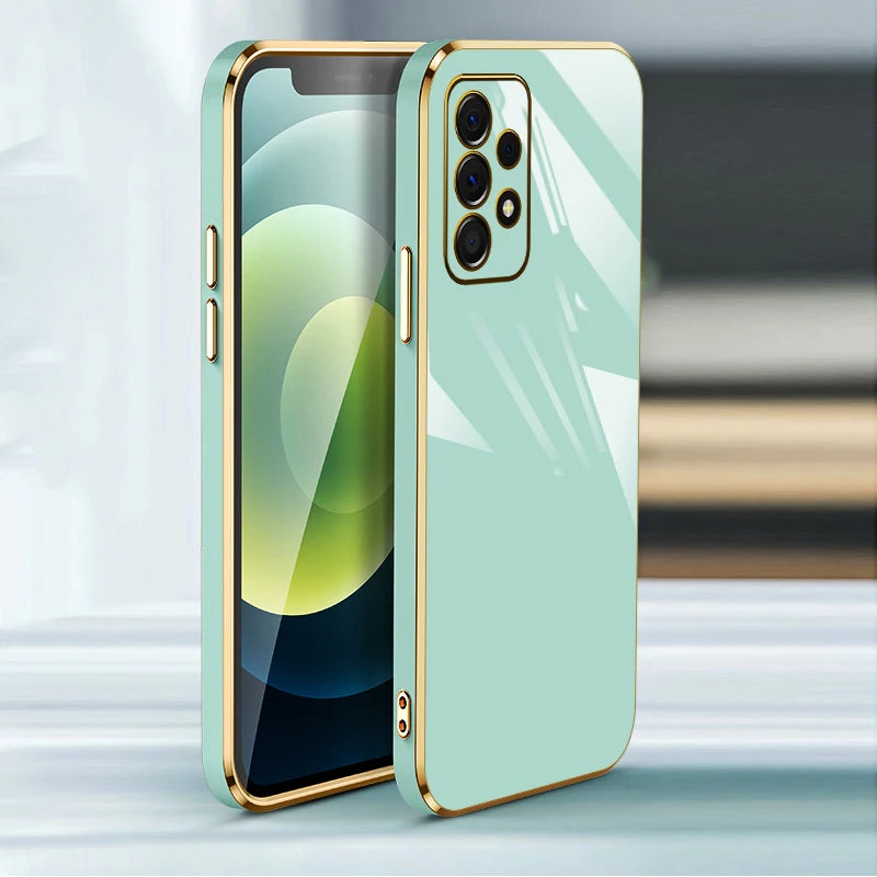 Luxury Plating Silicone Case for Samsung Galaxy A Series Silicone Phone Case PRIMED