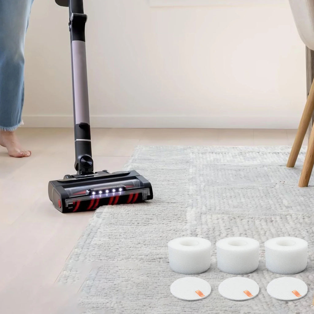 Shark VS101 MessMaster Foam Filter Kit – 3 or 6 Pack Vacuum Filter Kit PRIMED