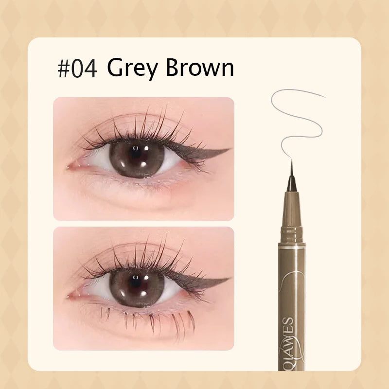 SWEET MINT 0.05mm Waterproof Liquid Eyebrow & Eyeliner Pen Liquid Eyebrow Pen PRIMED 04-QIAWSE