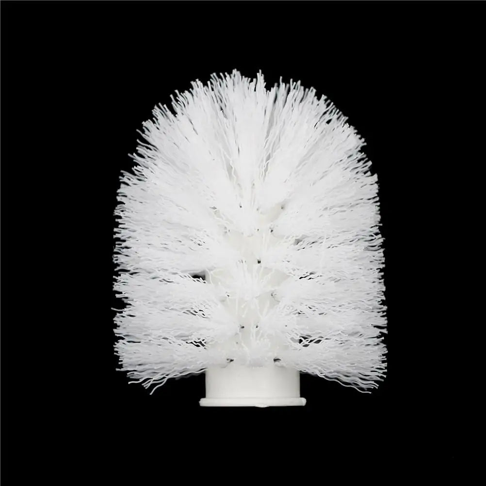 Replacement Toilet Brush Head 75×90mm White PP | Universal Fit