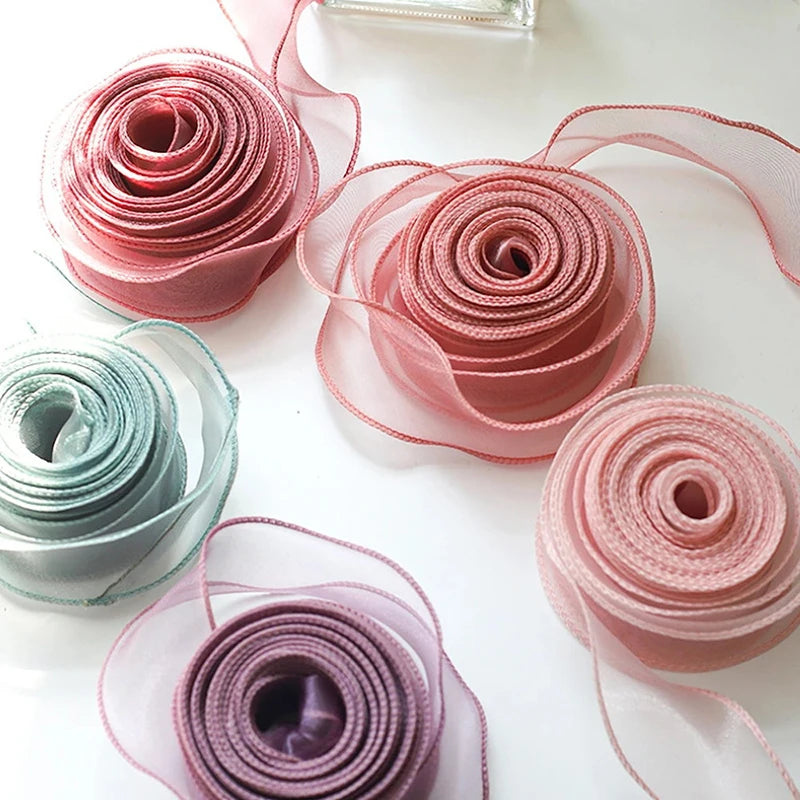 10M Fishtail Organza Ribbon 40mm – DIY Bows, Gifts & Bouquets