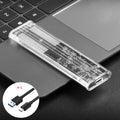 M.2 SATA SSD Enclosure USB 3.1 Gen 1 Type-C | NGFF Adapter SSD Enclosure PRIMED USB C-USB A