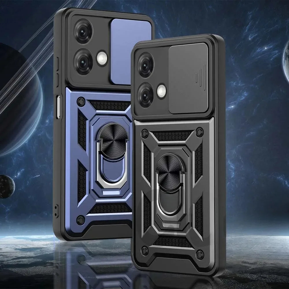Shockproof Armor Case Motorola Moto G & Edge | Ring Holder Phone Armor Case PRIMED