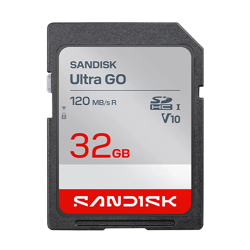 SanDisk Ultra GO V10 SD Card 32GB 64GB 128GB – Up to 190MB/s
