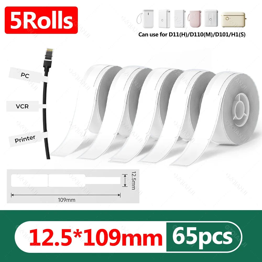 Niimbot Waterproof Label Rolls for D11 D110 D101 H1S Printer