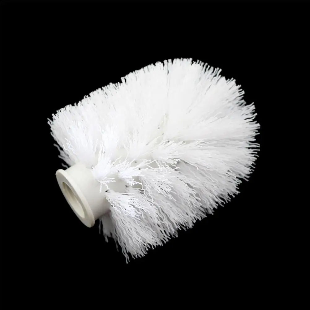 Replacement Toilet Brush Head 75×90mm White PP | Universal Fit