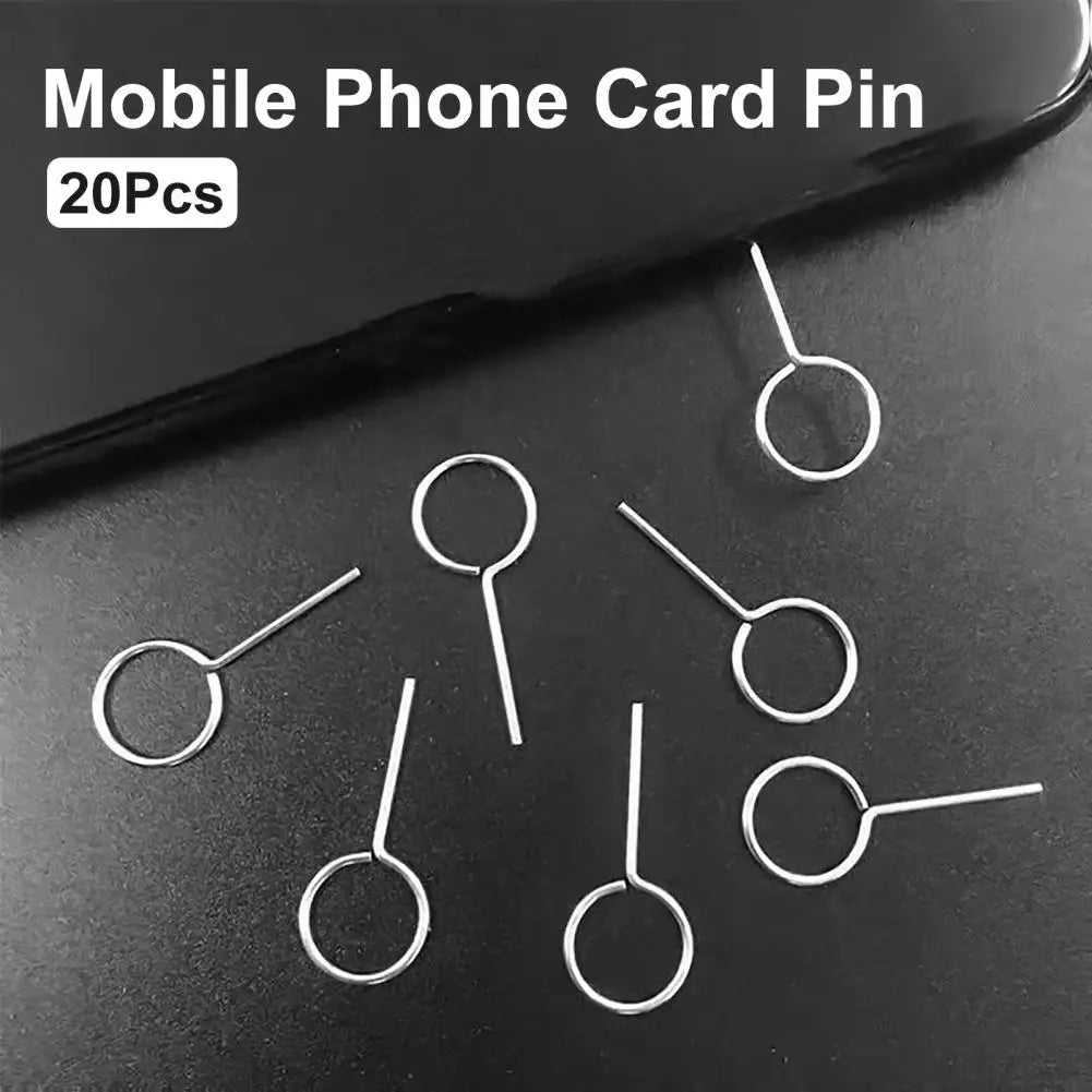 20-Pack Universal SIM Card Ejector Pin Tool for Phones & Tablets SIM Card Ejector Pin PRIMED