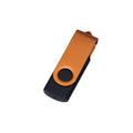 Rotatable USB 2.0 Flash Drive 8–128GB | Waterproof Metal PenDrive USB Flash Drive PRIMED Orange 128 GB