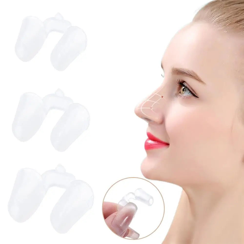 Silicone Nostril Support Clip – Clear Nasal Shaping Device Nasal Support Clip PRIMED