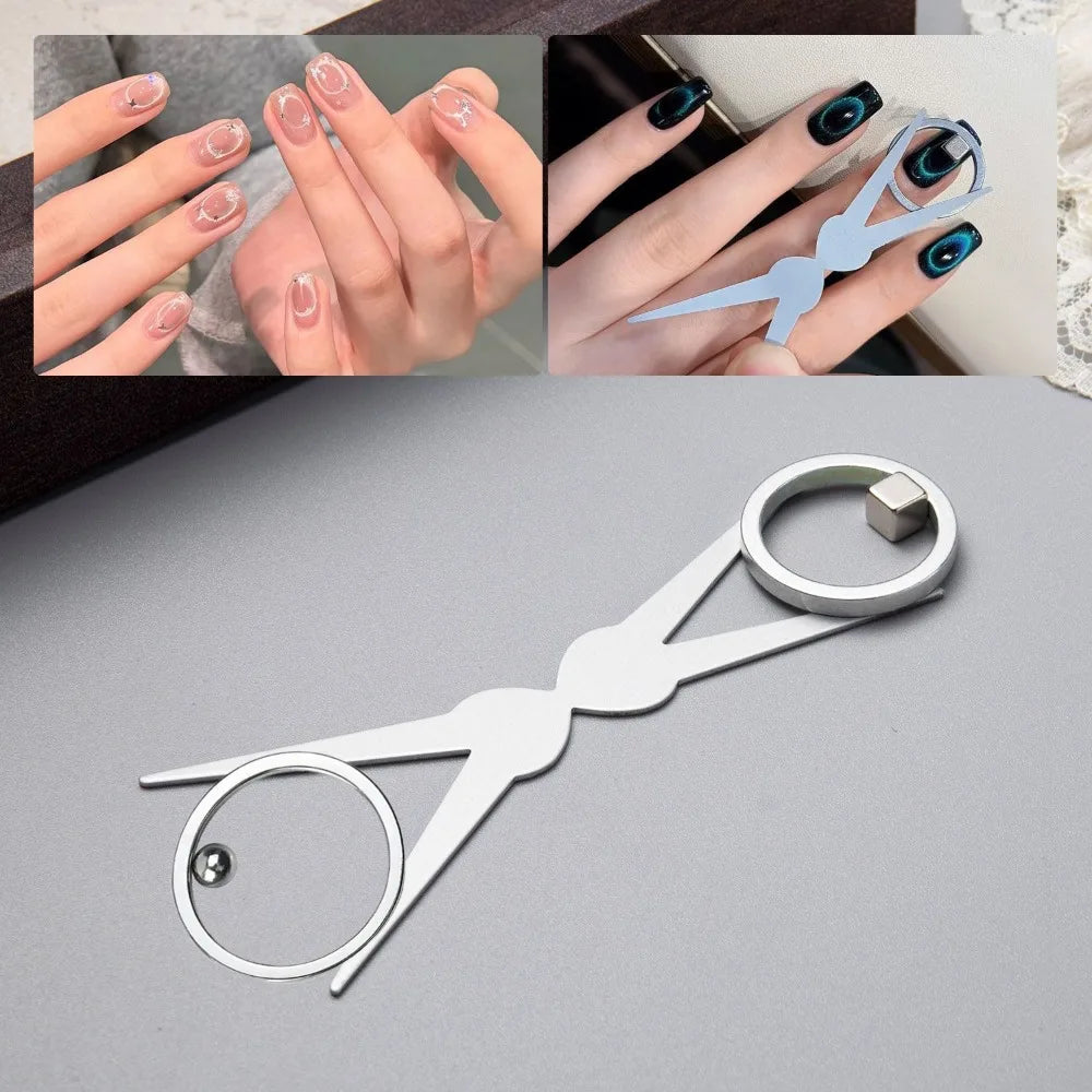 Cat Eye Nail Magnet Ring – Black Hole Galaxy Nail Art Tool Nail Art Magnet PRIMED