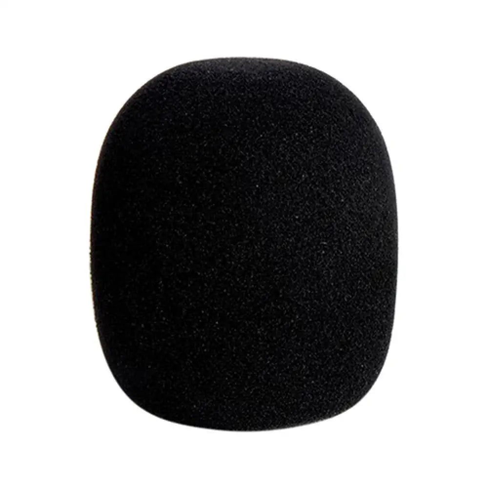 Foam Ball Mic Windscreen – Thickening Sponge Cover 5 Colors Mic Windscreen PRIMED Black