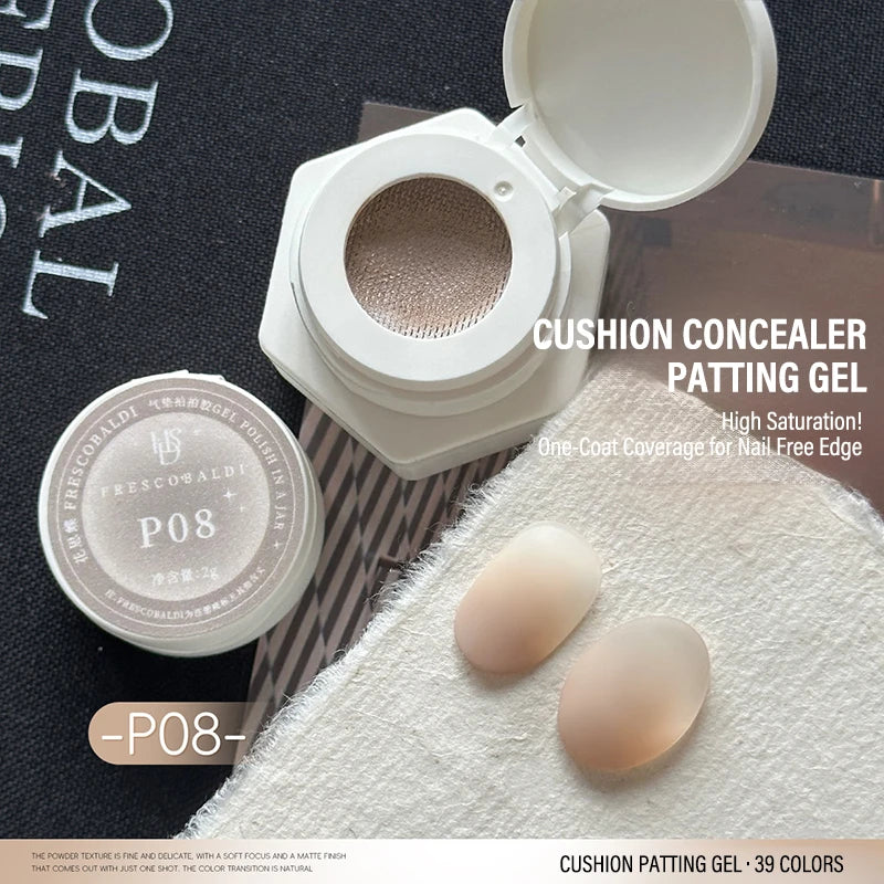 39-Color No-Wipe Cushion Patting Gel – Gradient UV Nail Polish